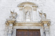 Portal of Cathedral St. Sabino. Bari. Apulia.