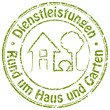 Dienstleistungen - Rund um Haus und Garten - Stempel