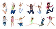 Jumping people