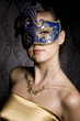 woman in mask