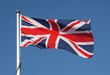Photo: British Union Jack Flag Flying British Union Jack Flag Flying