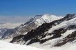 In the Swiss Alps. Near the top