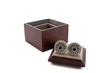 Cuff links in a box Cuff links in a box