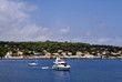 Bay in Antibes, France