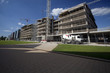 Construction works office building