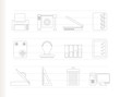 Print industry Icons - Vector icon set