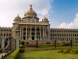 The Vidhana Soudha, in Bangalore, India. The Vidhana Soudha, in Bangalore, India.
