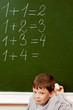 By the blackboard