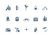 Camping icons | piccolo series