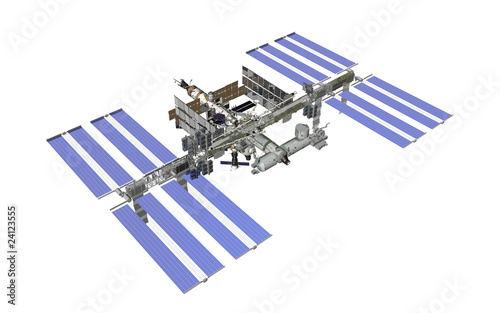 Illustration: iss render white iss render white