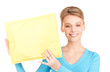 businesswoman with parcel