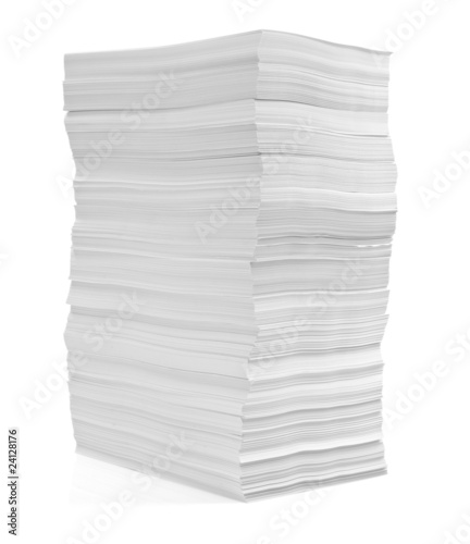 Photo: stack of papers documents office business stack of papers documents office business