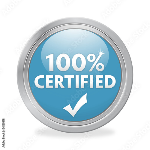 Illustration: 100% Certified 100% Certified