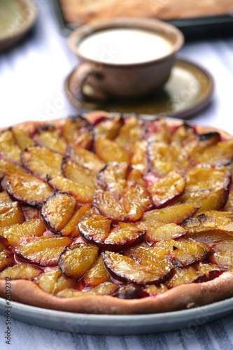 Photo: plum tart plum tart