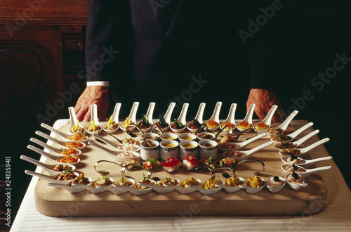 Photo: buffet with spoons buffet with spoons