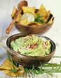 guacamole with tuna