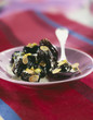 roast prunes with creamy cinnamon sauce