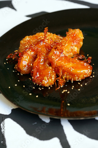 Photo: caramelized apples with sesame seeds caramelized apples with sesame seeds