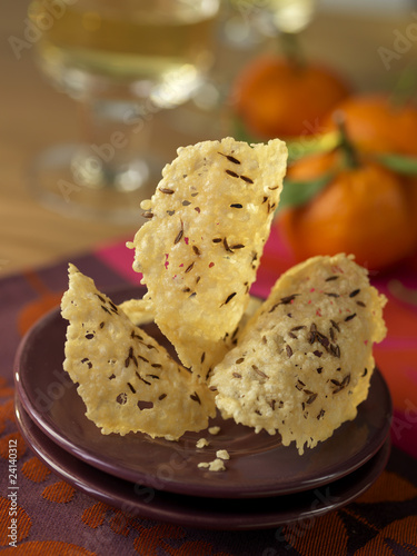 Photo: parmesan and cumin tuile biscuits parmesan and cumin tuile biscuits