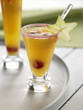 cava and orange cocktail