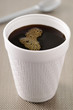 plastic cup of coffee