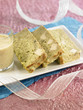 tofu, broccolis,leek and button mushroom savoury pudding