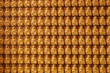Decorated wall with thousand of small buddha images, Thailand.