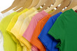 t-shirts hanging