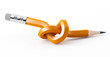 Knotted pencil