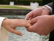 Exchanging wedding rings