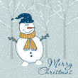 Christmas greeting card