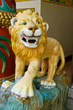 Stucco male lion