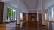 Construction activity of Modern interior