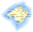 Mallorca map Mallorca map
