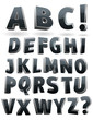 vector hi-tech  alphabet