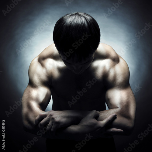 Photo: Naked athlete Naked athlete