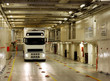 Foto: The truck in the ferry The truck in the ferry