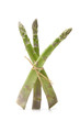 three asparagus spears tied by rope, three asparagus spears tied by rope,