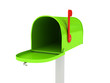 Mailbox over white background Mailbox over white background