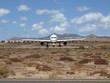 Foto: Flugzeug auf dem Aeroporto Lanzarote bei Arrecife Flugzeug auf dem Aeroporto Lanzarote bei Arrecife