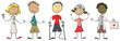 enfants 5 médecins