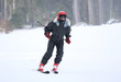 woman skiing woman skiing