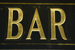 Enseigne de Bar à Paris
