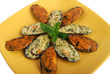 Assiettes de moules farcies