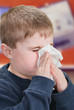 Child Blowing His Nose