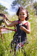 Girl With Flower Girl With Flower