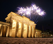 Feuerwerk am Brandenburger Tor