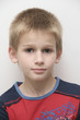 Intelligent european boy portrait Intelligent european boy portrait