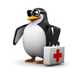 3d Penguin paramedic