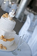 Beach Wedding Cake in Cyprus